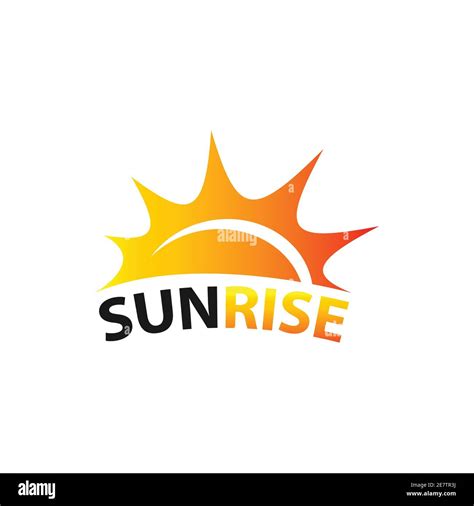 Sunrise logo Cut Out Stock Images & Pictures - Alamy