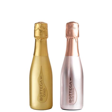 Bottega Rose Gold and Gold Mini Duo 2 x 20cl