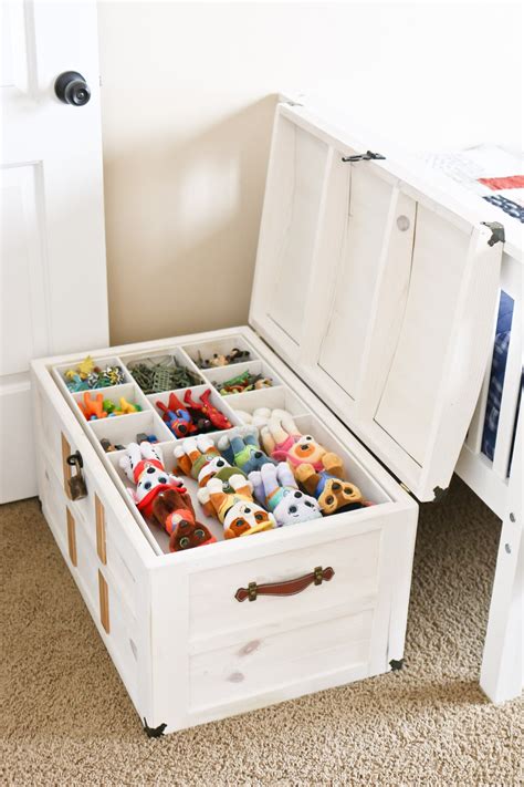 DIY Toy Storage Treasure Chest - Tidbits