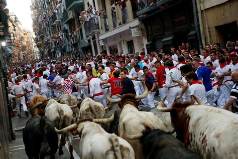 Americans gored running with the bulls at San Fermin festival in ...