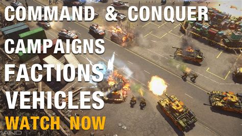 Command & Conquer | Factions, Vehicles and Campaign Gameplay | FTW ...