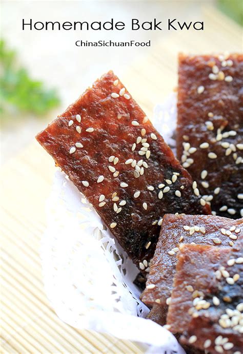 Bak Kwa (Chinese Pork Jerky) | China Sichuan Food