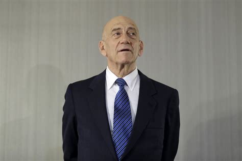 ‘The Only Real Political Solution’: Ehud Olmert on the 2-State Option ...