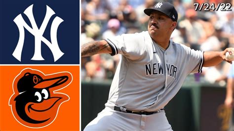 New York Yankees @ Baltimore Orioles | Game Highlights | 7/24/22 - YouTube