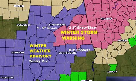 HIGH IMPACT WINTER STORM: Warning Map Updated - Rich Thomas