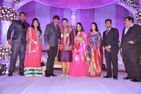 Celebrities at Raja Wedding Reception Photos