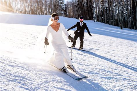 Ski the Day | Snowboarding & Skiing Elopement in Vail Colorado | Ski ...