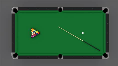 8 Ball Pool Table | Pool table, Pool balls, Pool table top