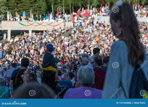 Tartu/Estonia - 22 June 2019: Tartu Song Festival Editorial Photo ...