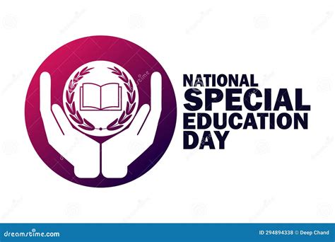 National Special Education Day Stock Illustration - Illustration of ...