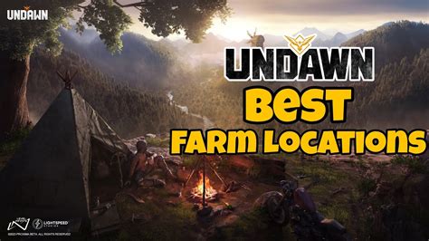 Secret resource locations - Best farming locations in Undawn - YouTube