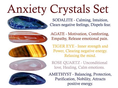 Crystals For Anxiety Anxiety Crystals Set Anxiety Crystals | Etsy