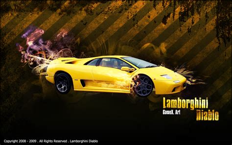 Lamborghini Diablo Wallpaper by RateD09 on DeviantArt