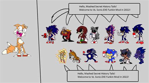 V2 Hello, Mashed Secret History Tails! (FNF Vs. So by Abbysek on DeviantArt