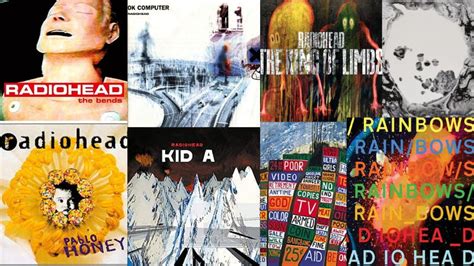 The List of Radiohead Albums in Order of Release - Albums in Order