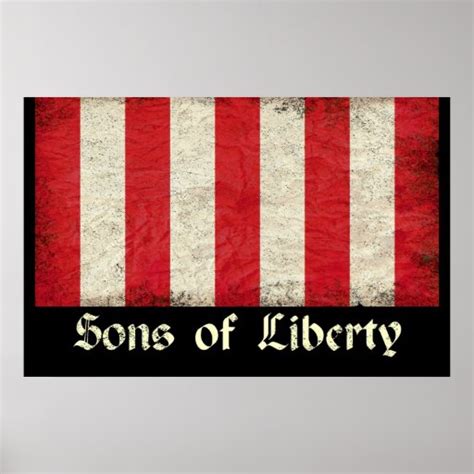 Sons of Liberty Flag Poster | Zazzle