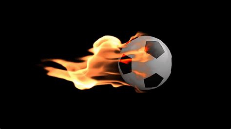 Soccer Ball On Fire Wallpapers on WallpaperDog