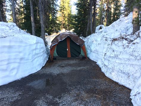 Crater Lake National Park. Tent Camping in Mazama Campground. : r ...