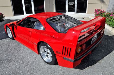 1992 FERRARI F40! RED/RED! USA SPEC! ONLY 193 MILES! COLLECTOR ...