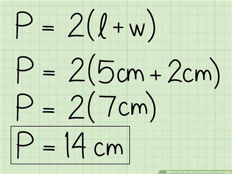 Area And Perimeter Formula For Rectangle