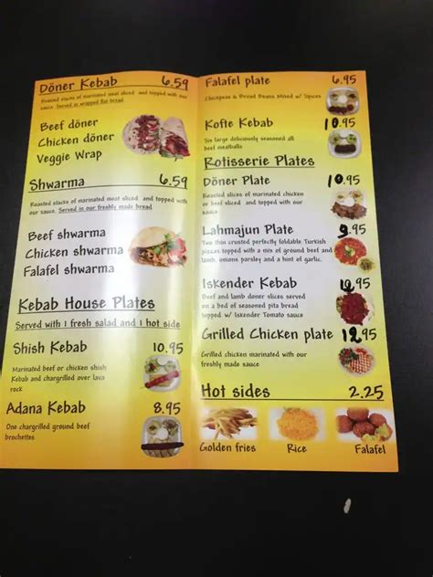 Kebab House Menu, Menu for Kebab House, Little Rock, Little Rock ...