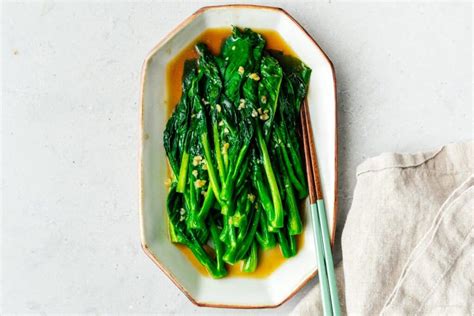 The Best Chinese Broccoli aka Gai Lan Two Ways · i am a food blog