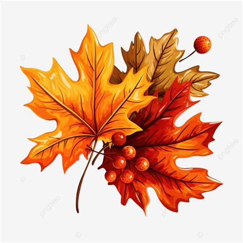 Autumn Clipart Cartoon Leaf September Decoration, Leaf Clipart, Autumn ...