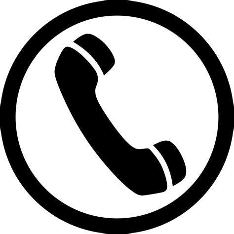 Telephone Icon Vector Free Download #287355 - Free Icons Library