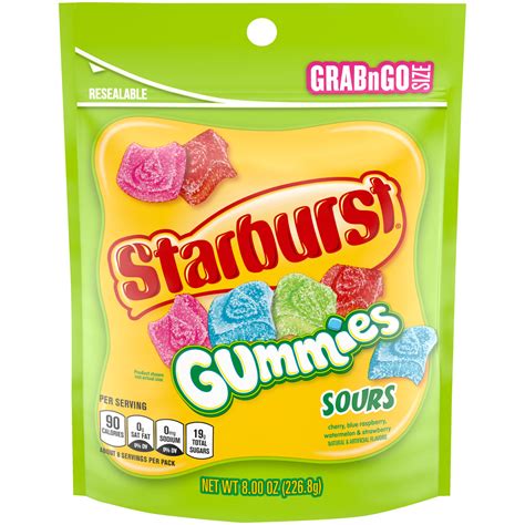 STARBURST GUMMIES SOURS – The Penny Candy Store