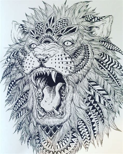 My next tattoo: Tribal Lion tattoo … | Tribal lion tattoo, Tribal lion ...