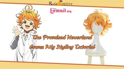 Emma Wig Styling Tutorial - The Promised Neverland - YouTube