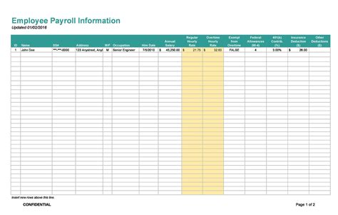 40+ Free Payroll Templates & Calculators ᐅ TemplateLab