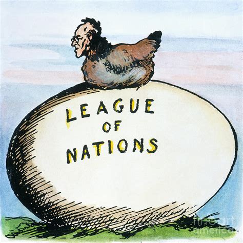 Wilson: League Of Nations Photograph by Granger