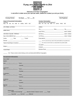 Household Head Form - Fill Online, Printable, Fillable, Blank | pdfFiller