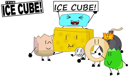 BFB - Team Ice Cube! by MLPMariolover on DeviantArt