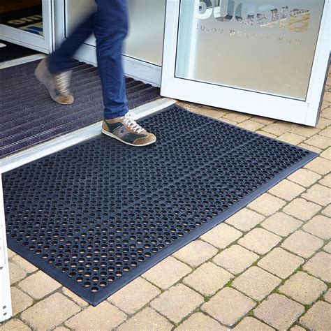 Large Outdoor Entrance Mats Rubber Saftey Mat Flooring Heavy Duty Mats ...