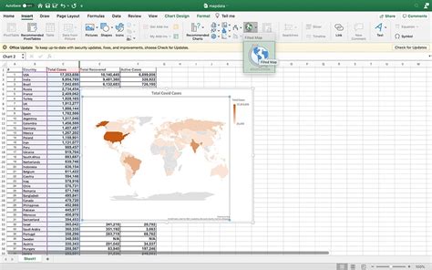 Create a Geographic Heat Map in Excel [Guide] | Maptive