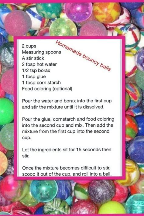 Homemade Bouncy Balls | Fun DIY Craft for Kids