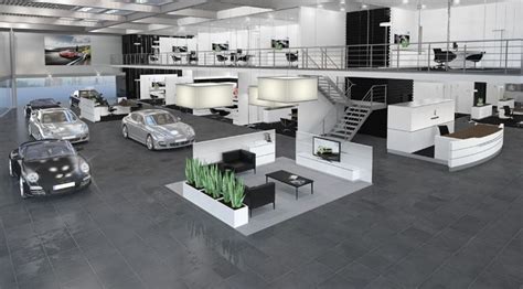 Porsche showroom by The Store Designers 06 | Car showroom interior ...