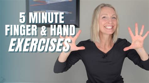 5 Minute Finger and Hand Stiffness Exercise Routine for Both Hands: No ...