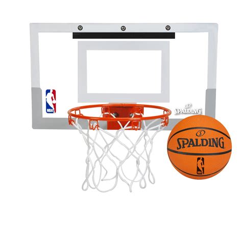 New NBA indoor basketball hoop - Spalding NBA Slam Jam Over-The-Door ...