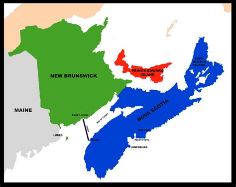 Map Canada Maritimes – Get Map Update