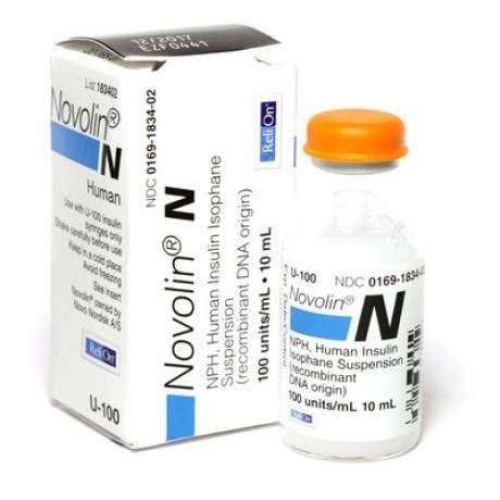 Novolin N: 100U/mL Insulin for Use in Diabetic Dogs - VetRxDirect