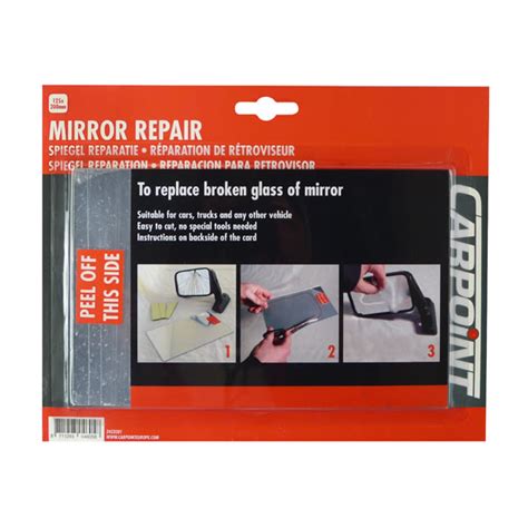 Mirror Repair Kit 12.5 x 20 cm – SpeedyParts Direct Ltd