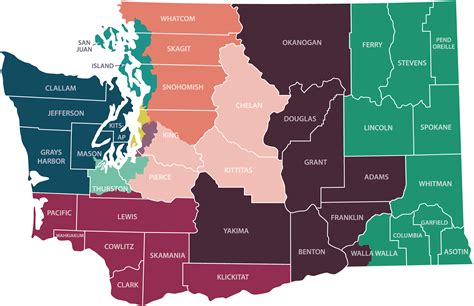 Washington State Legislature Map - Holli Latrina