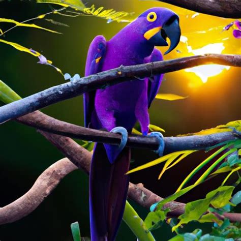 Pretty Purple Parrots: Discover the Enchanting Beauty of These ...