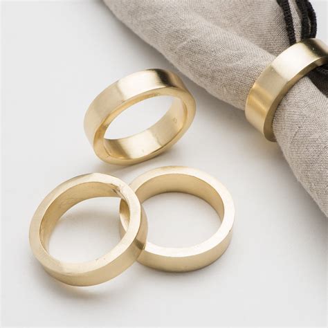 Set of 4 Napkin Rings | Magnolia