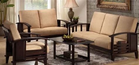 Cream brown Branded Damro Sofa Set 3 2 1 at Rs 45000/set in Dhanbad ...