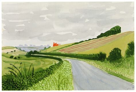 Pin by Isobel Balfour on Paintings | David hockney landscapes, David ...