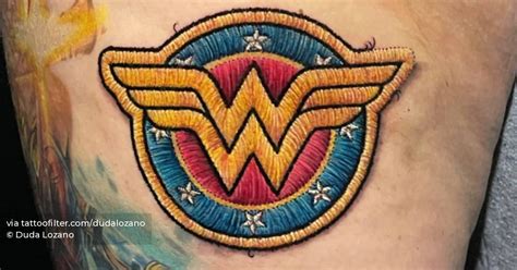 Wonder Woman Logo Tattoo